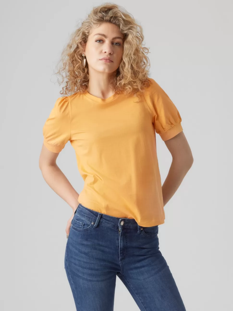 Toppar | Basics^VERO MODA VMKERRY T-shirt Mock Orange