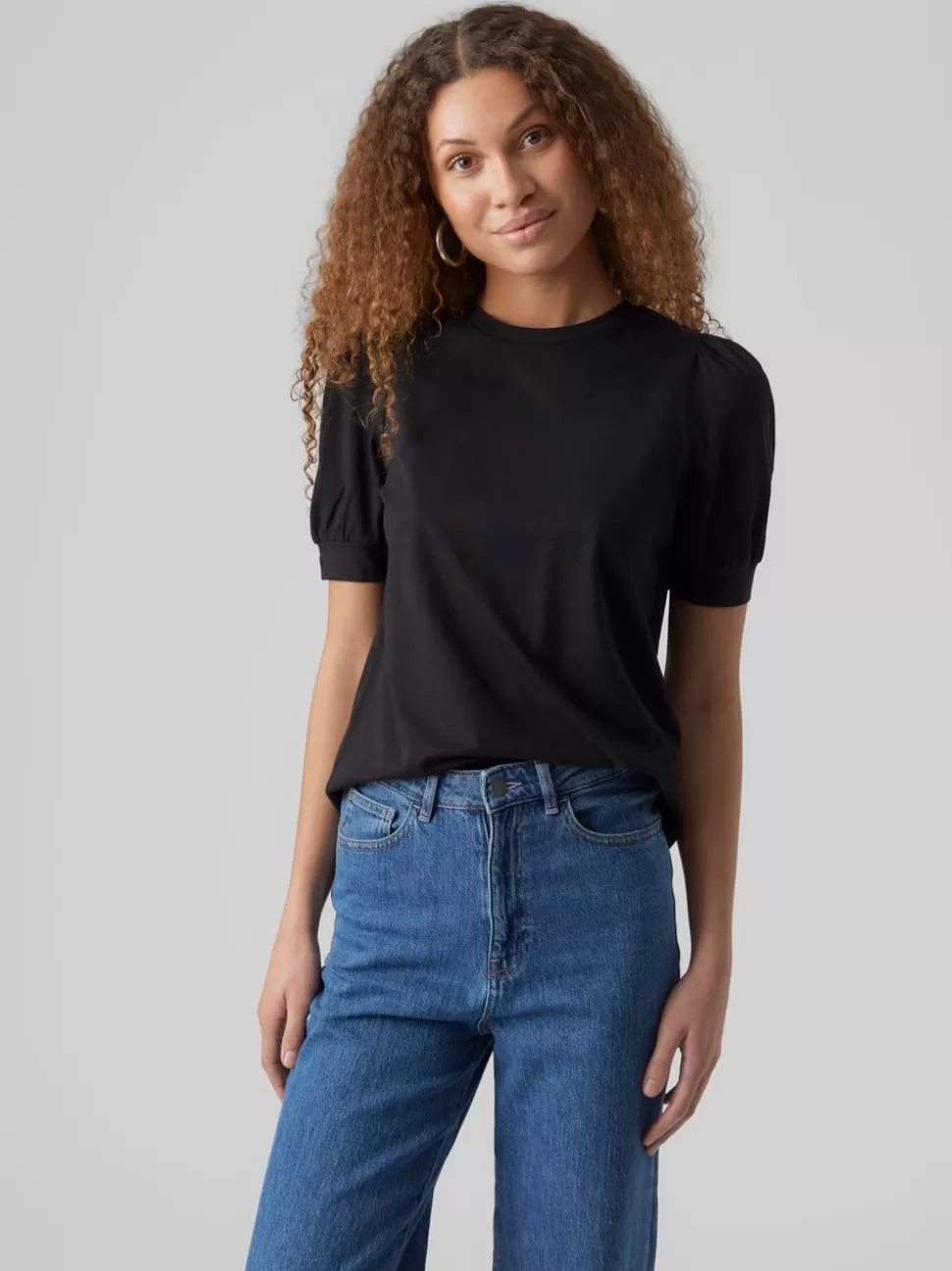 Toppar^VERO MODA VMKERRY T-shirt Black