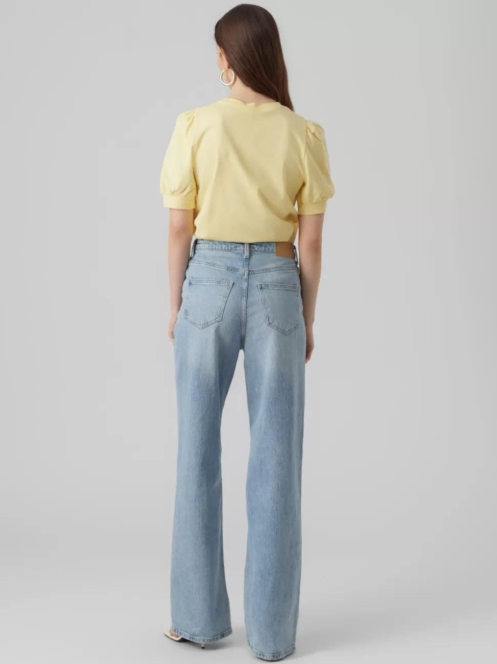 Toppar^VERO MODA VMKERRY T-shirt Lemon Meringue