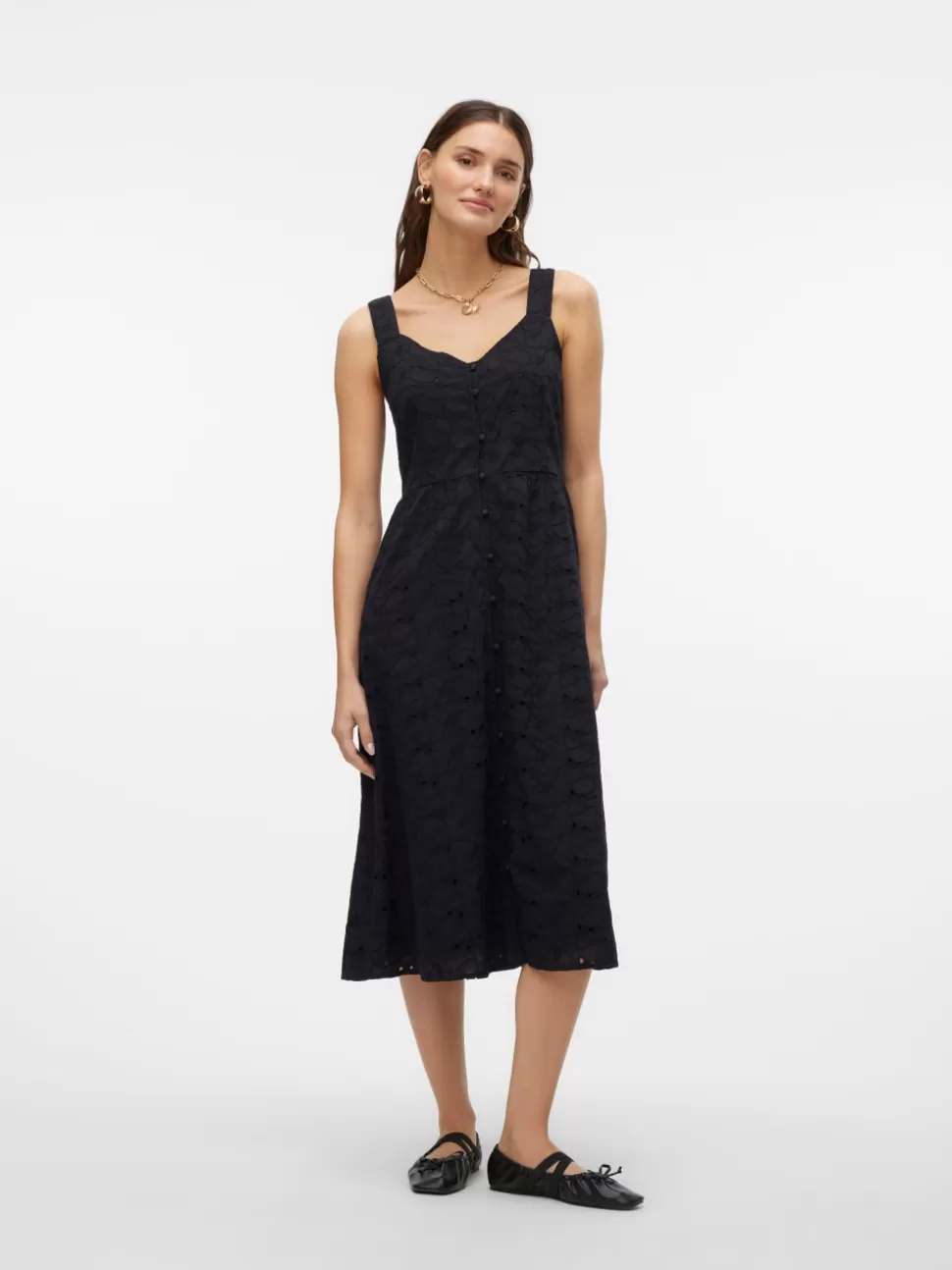 Klänningar^VERO MODA VMKIMBER Lång Klänning Black