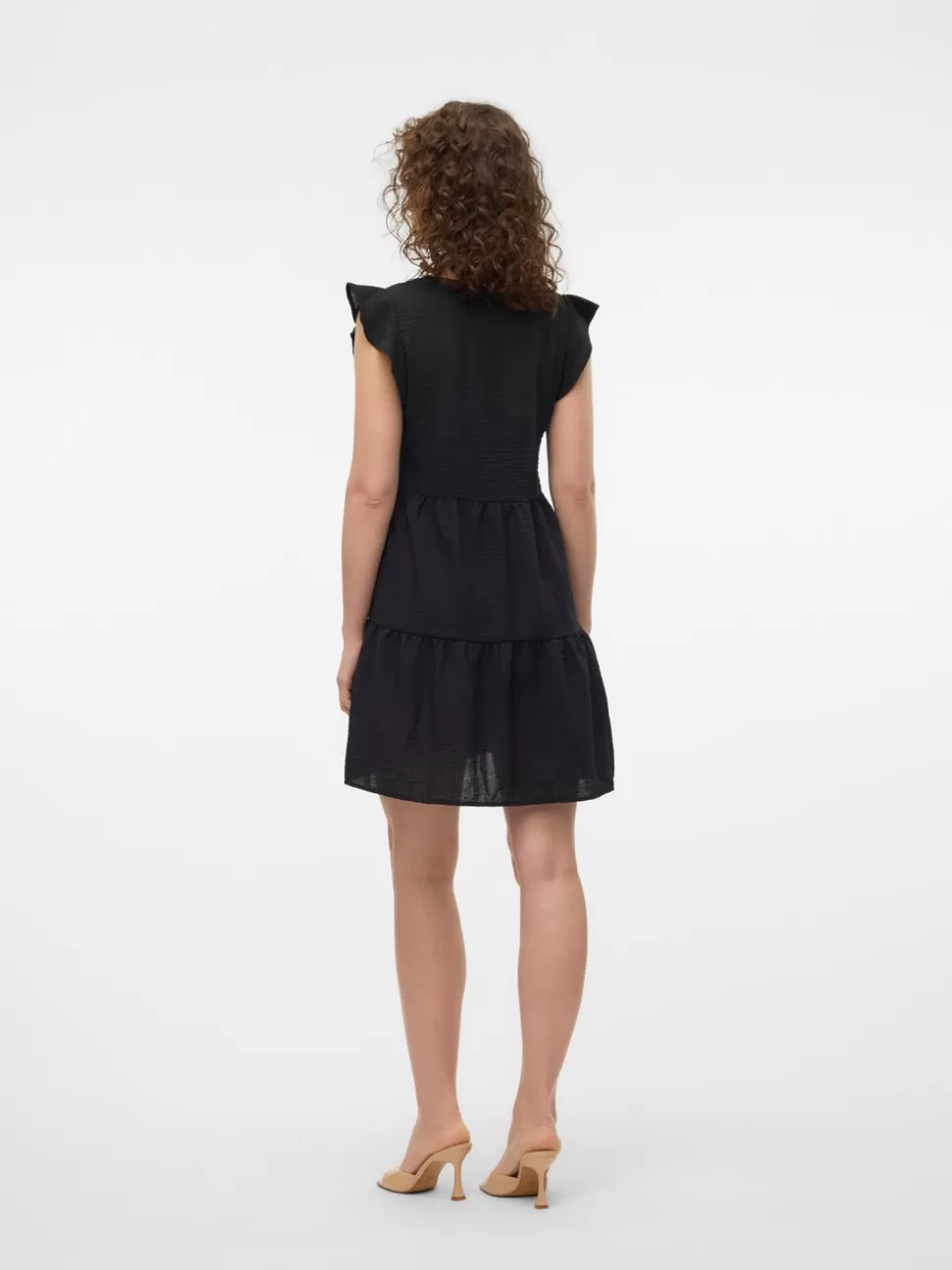 Klänningar^VERO MODA VMKITA Midiklänning Black