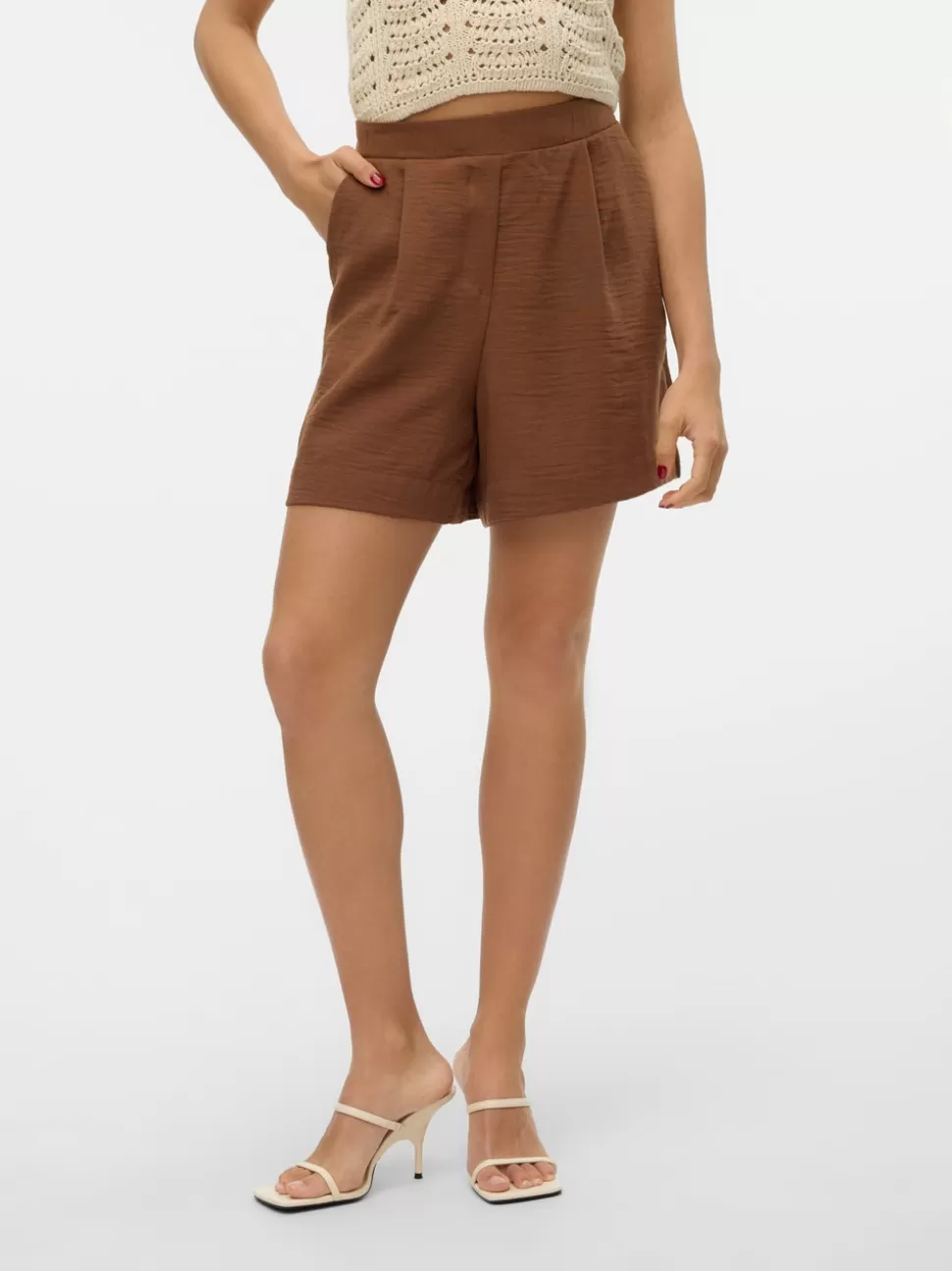 Shorts^VERO MODA VMKITA Shorts Cocoa Brown