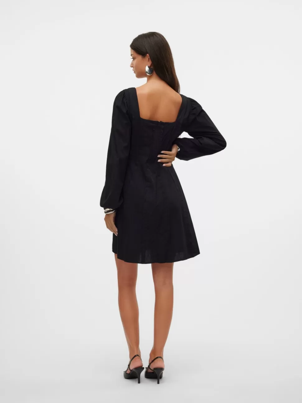 Klänningar | Festkläder^VERO MODA VMKLARA Kort Klänning Black