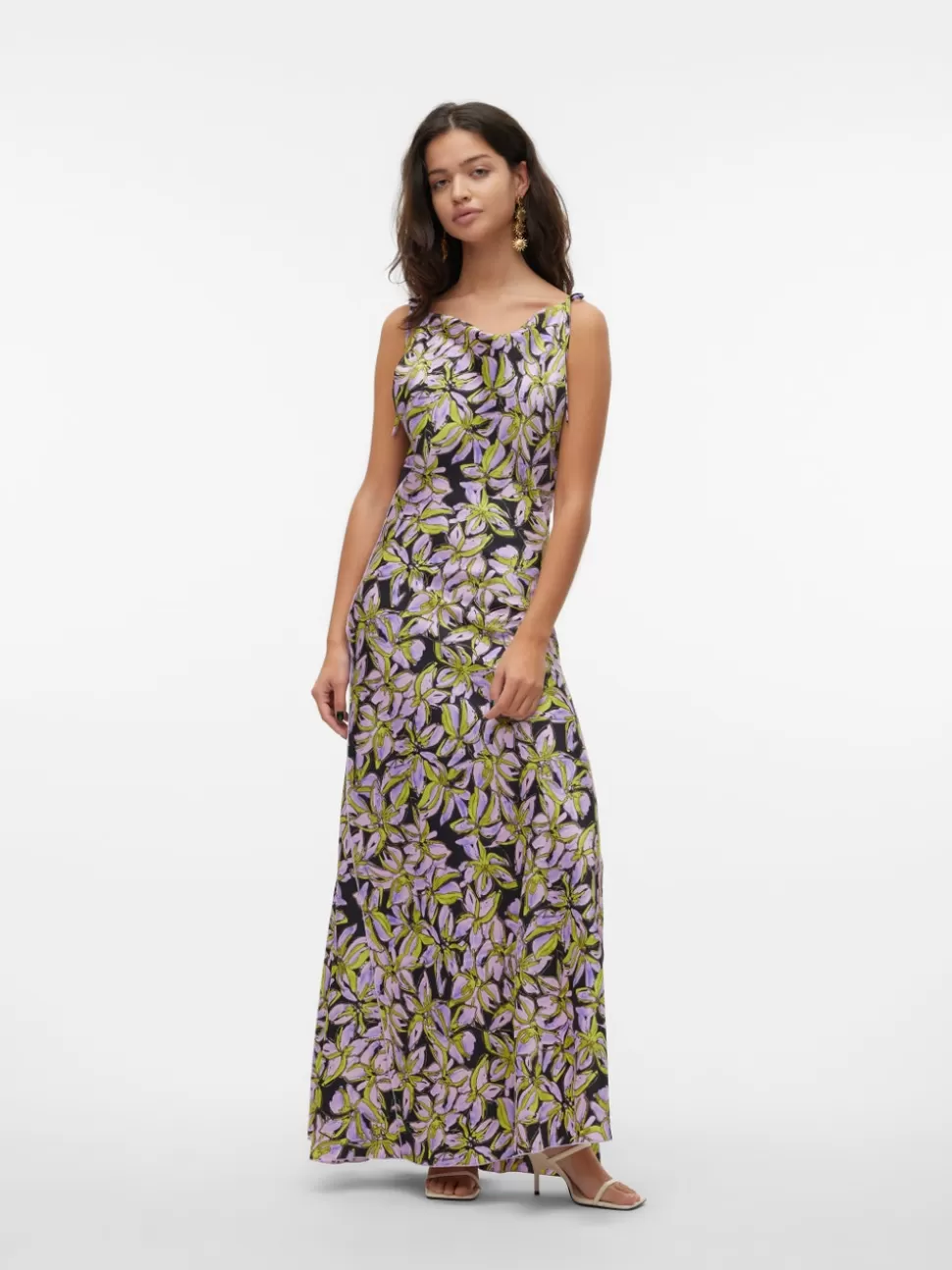 Klänningar^VERO MODA VMKYRA Lång Klänning Black