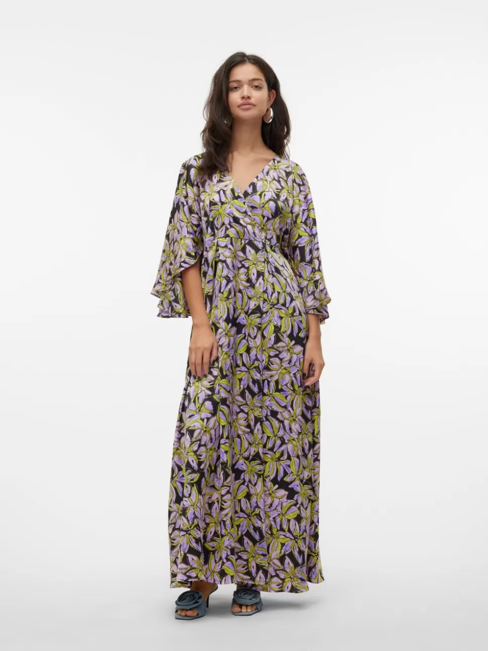 Klänningar^VERO MODA VMKYRA Lång Klänning Black