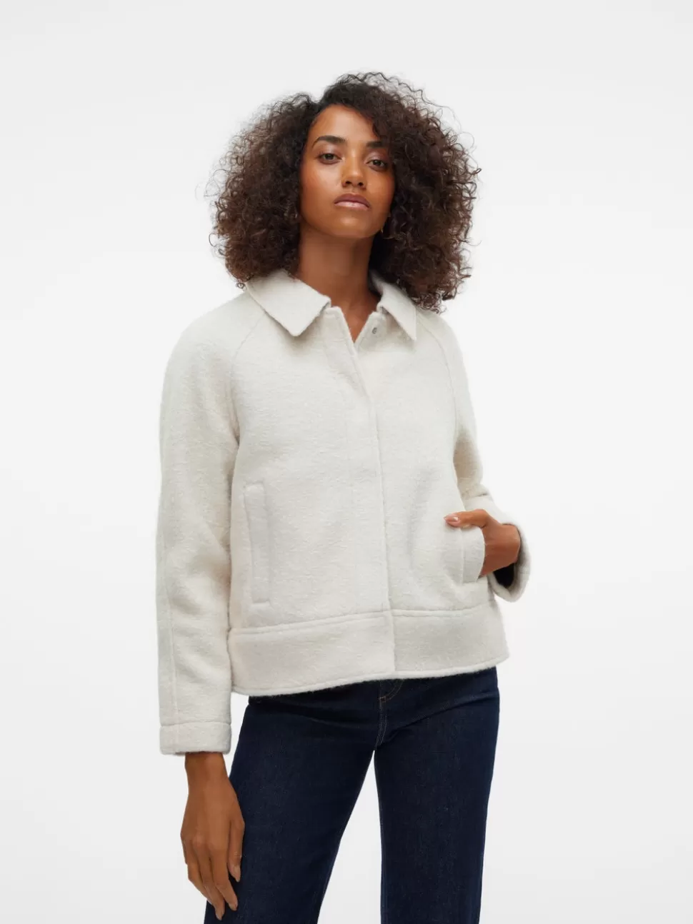 Jackor^VERO MODA VMLARA Jacka Oatmeal