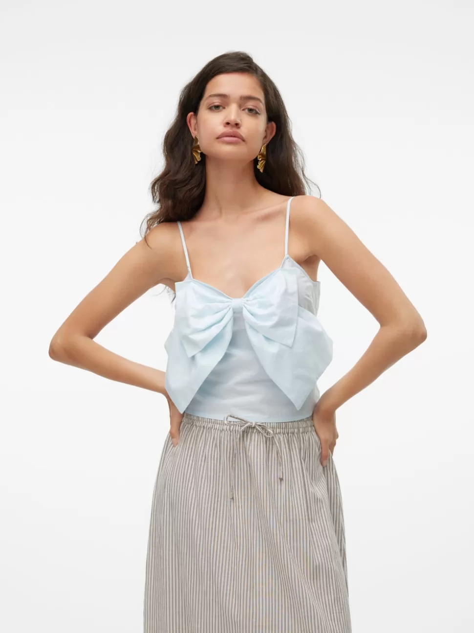 Festkläder | Toppar^VERO MODA VMLARA Topp Delicate Blue