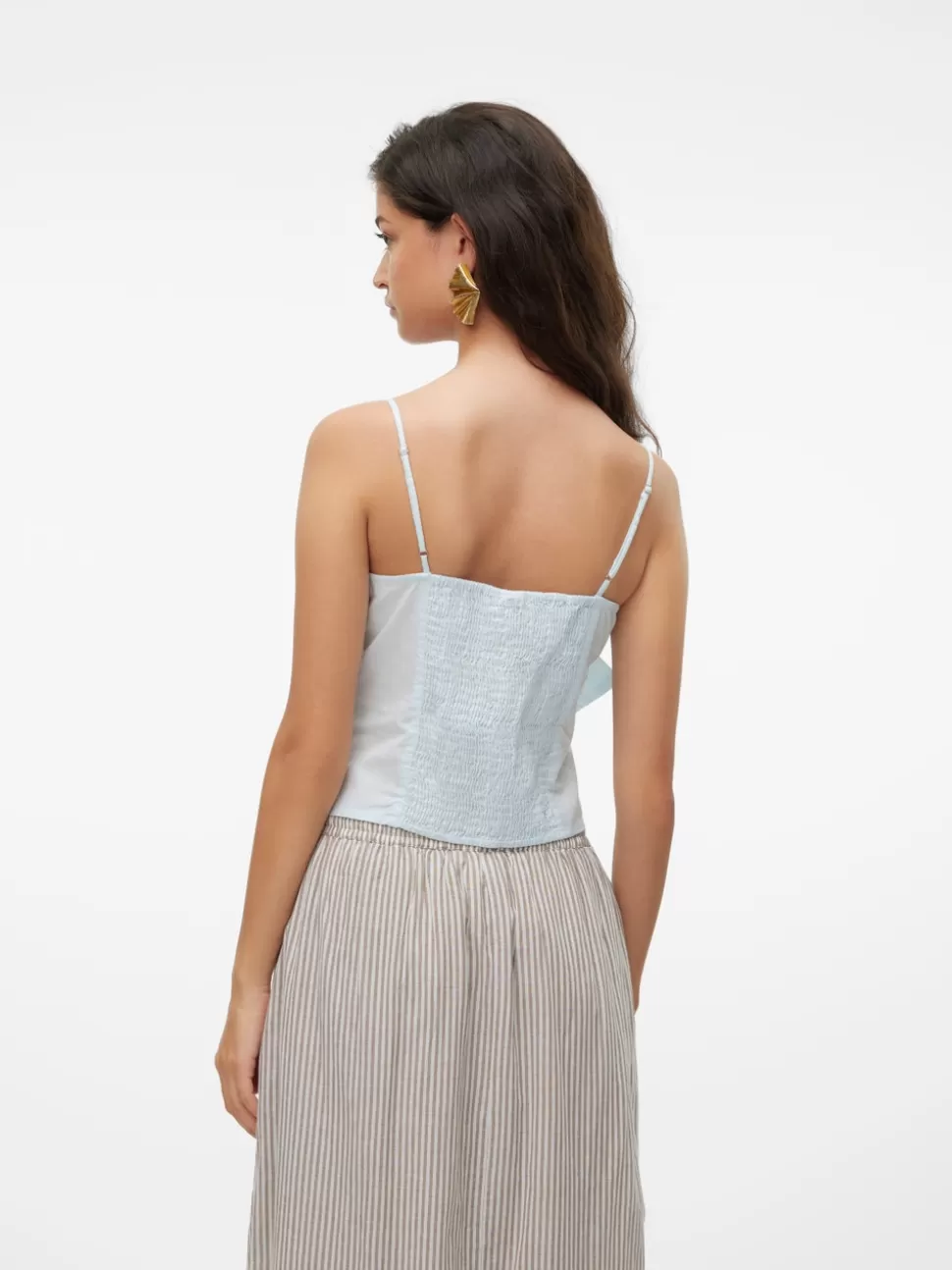 Festkläder | Toppar^VERO MODA VMLARA Topp Delicate Blue