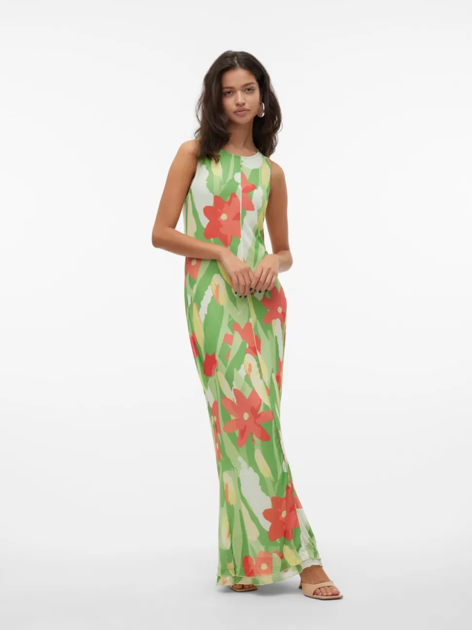 Klänningar | Festkläder^VERO MODA VMLAURA Lång Klänning Jade Lime
