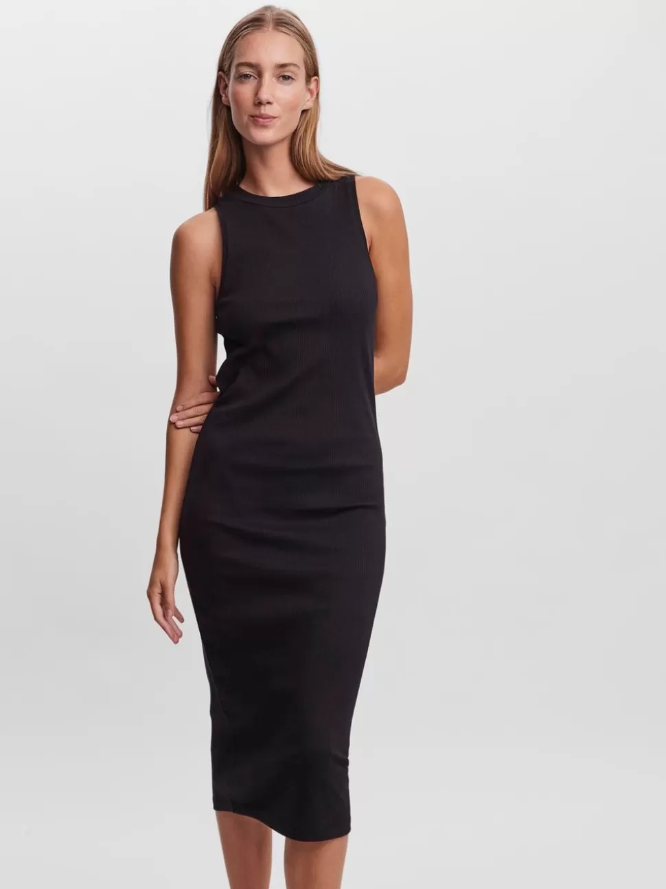 Klänningar^VERO MODA VMLAVENDER Lång Klänning Black