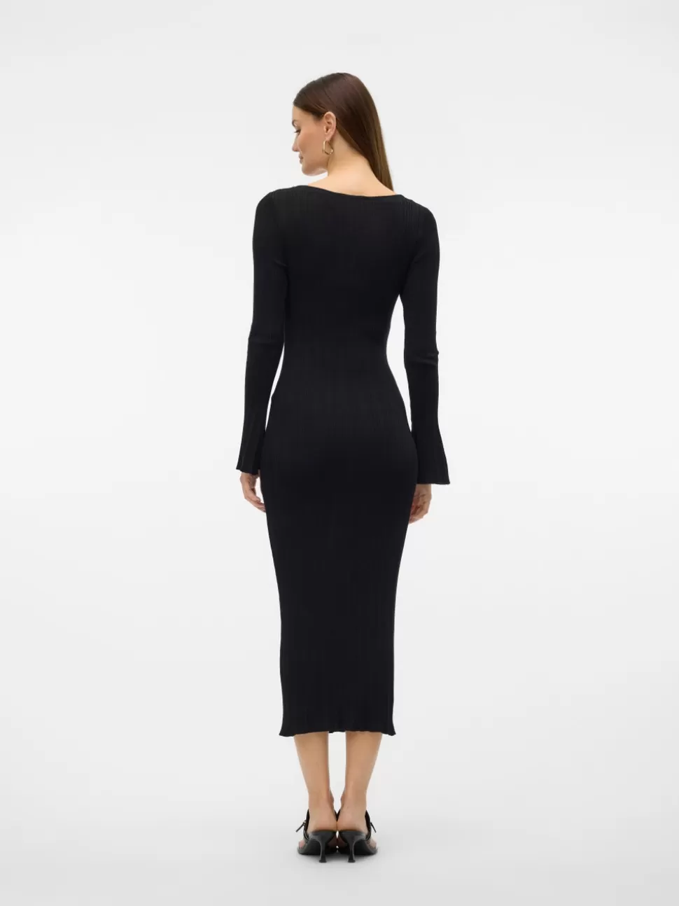 Klänningar^VERO MODA VMLAVONA Midiklänning Black