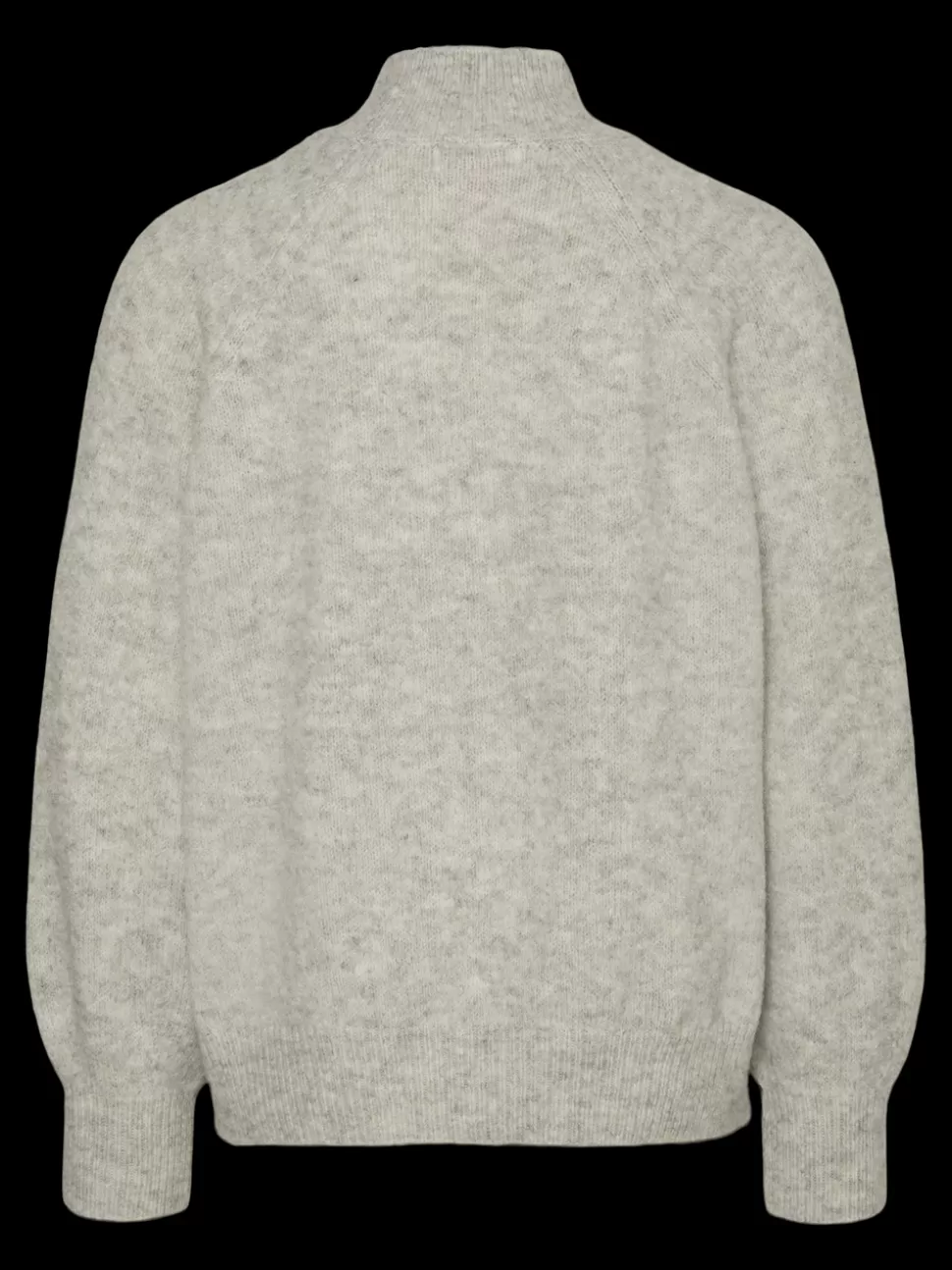 Toppar | Stickat^VERO MODA VMLEAF Pullover Light Grey Melange