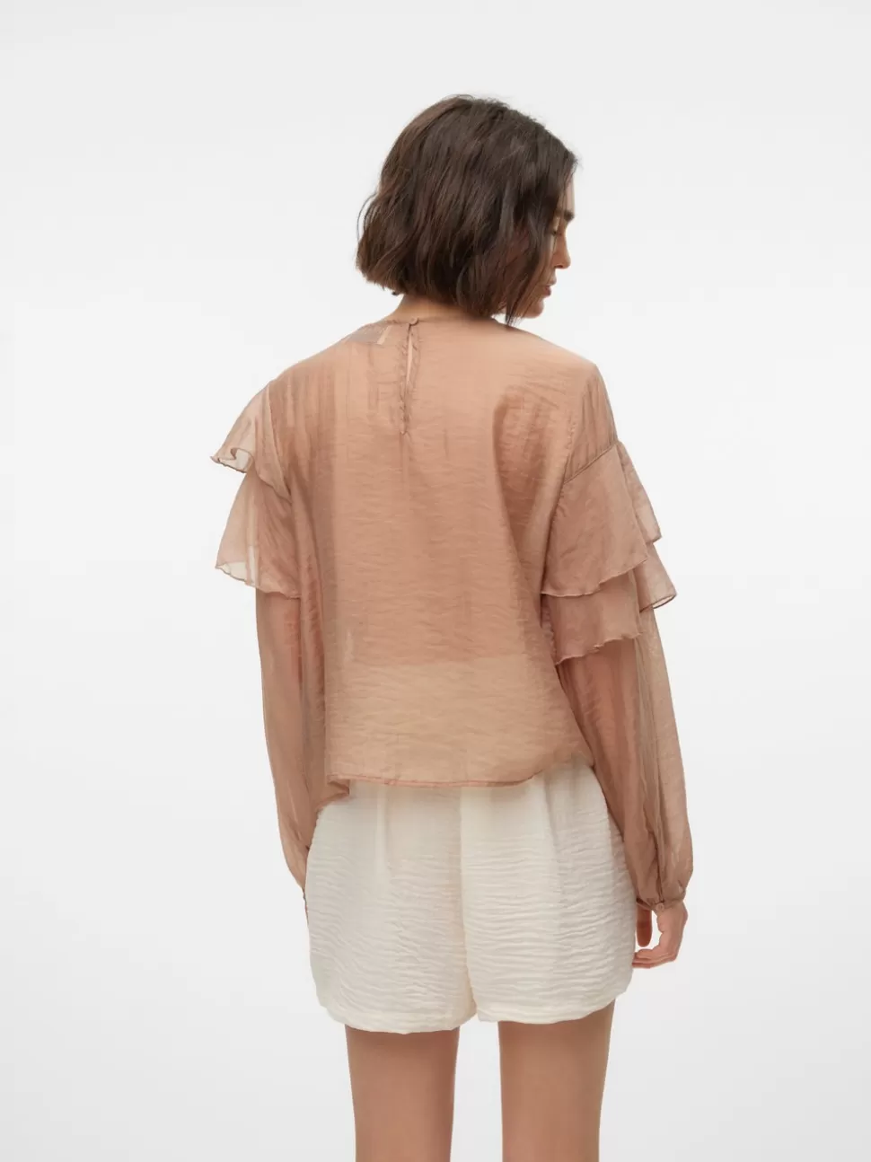 Toppar^VERO MODA VMLEANNA Topp Portabella