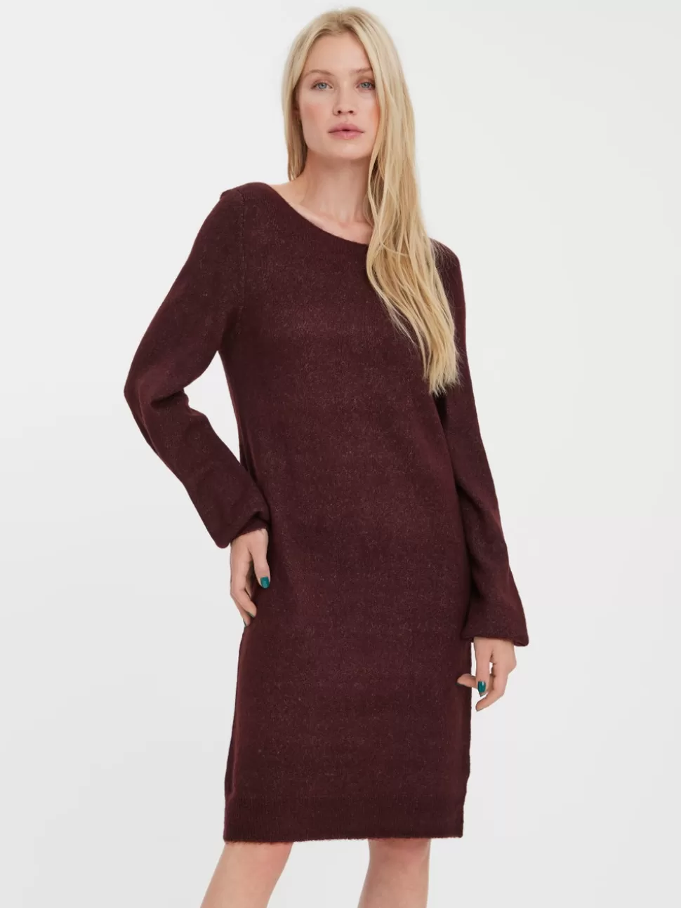 Klänningar^VERO MODA VMLEFILE Kort Klänning Port Royale