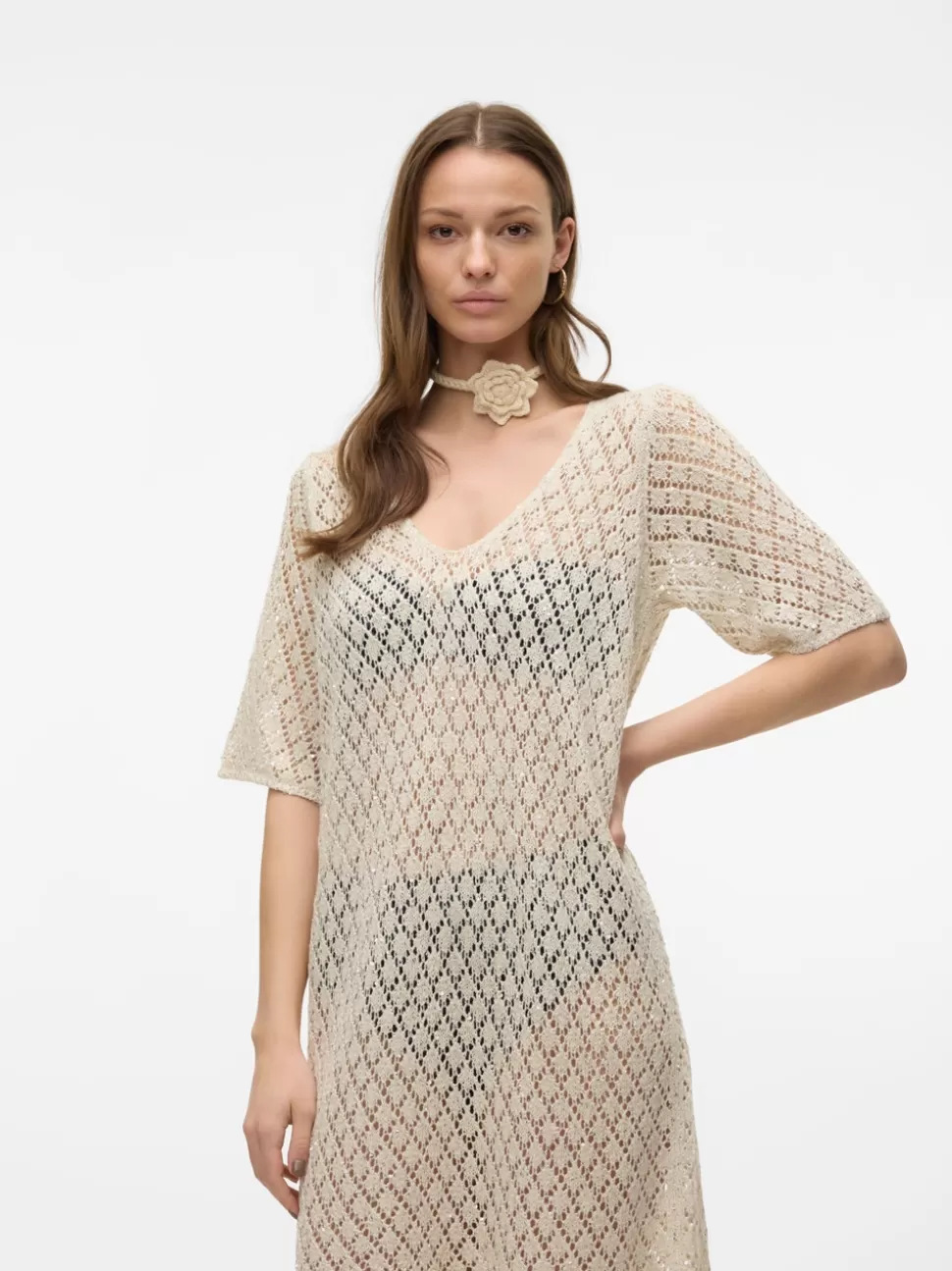 Klänningar | Festkläder^VERO MODA VMLEILANI Kort Klänning Birch