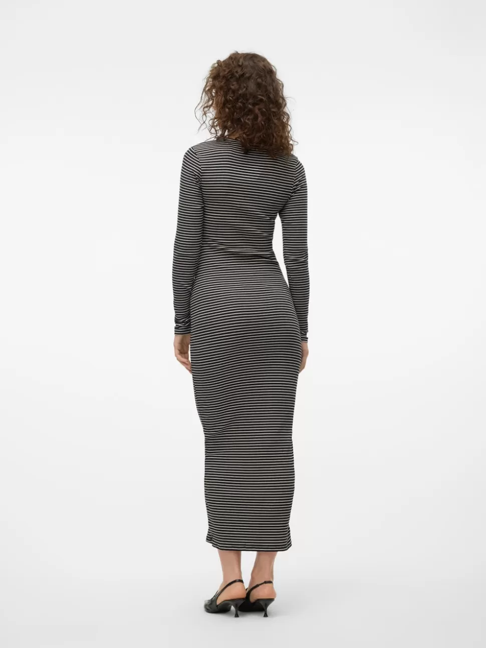 Klänningar^VERO MODA VMLENA Lång Klänning Black