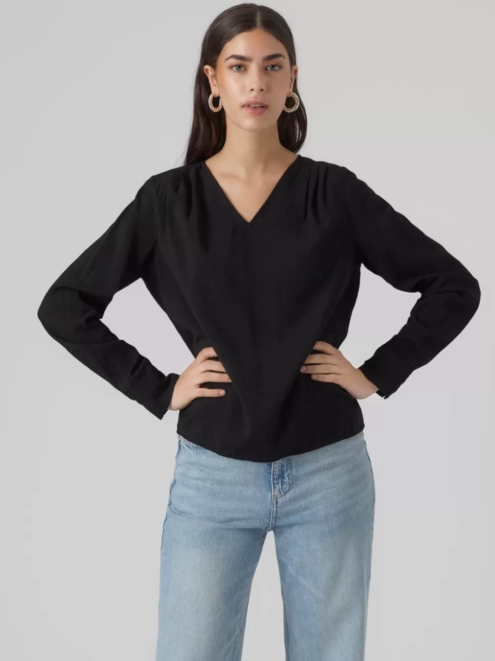 Toppar^VERO MODA VMLENA Topp Black