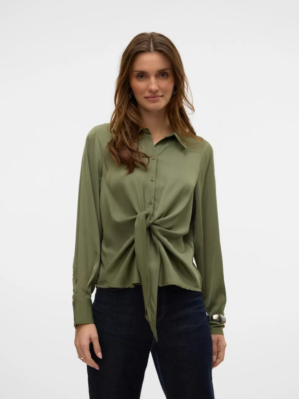 Skjortor | Toppar^VERO MODA VMLEO Skjorta Olivine