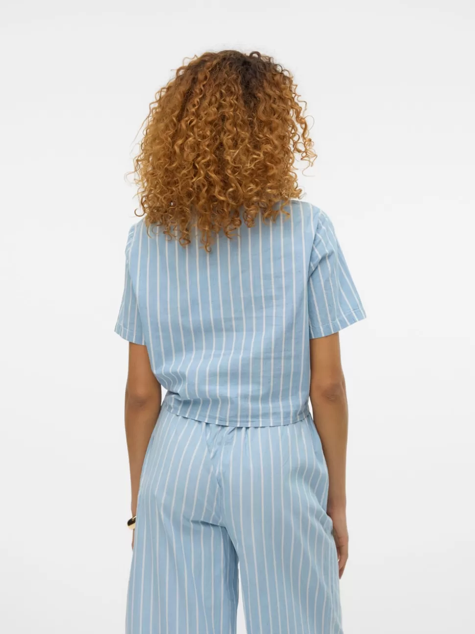 Skjortor | Toppar^VERO MODA VMLEONIE Denimskjorta Light Blue Denim