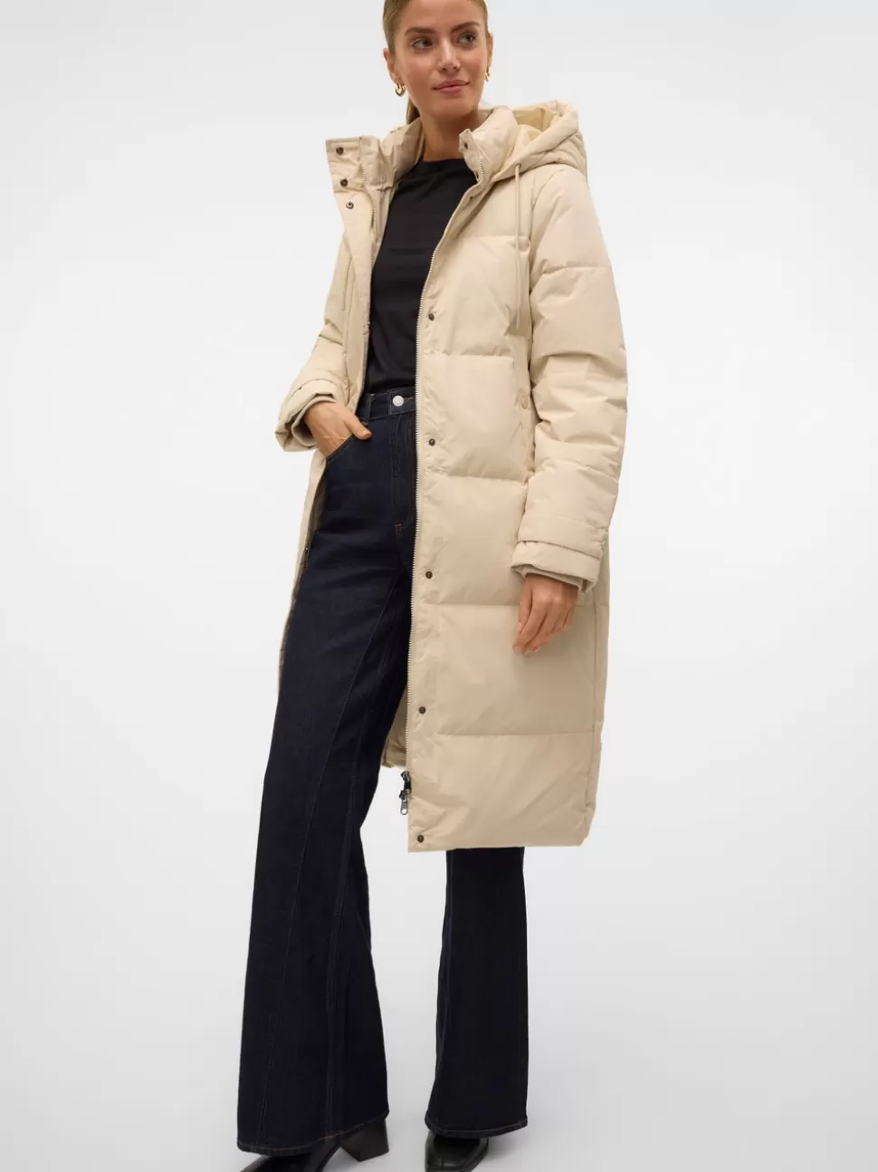 Jackor^VERO MODA VMLEONIEANNE Dun Rock Oatmeal