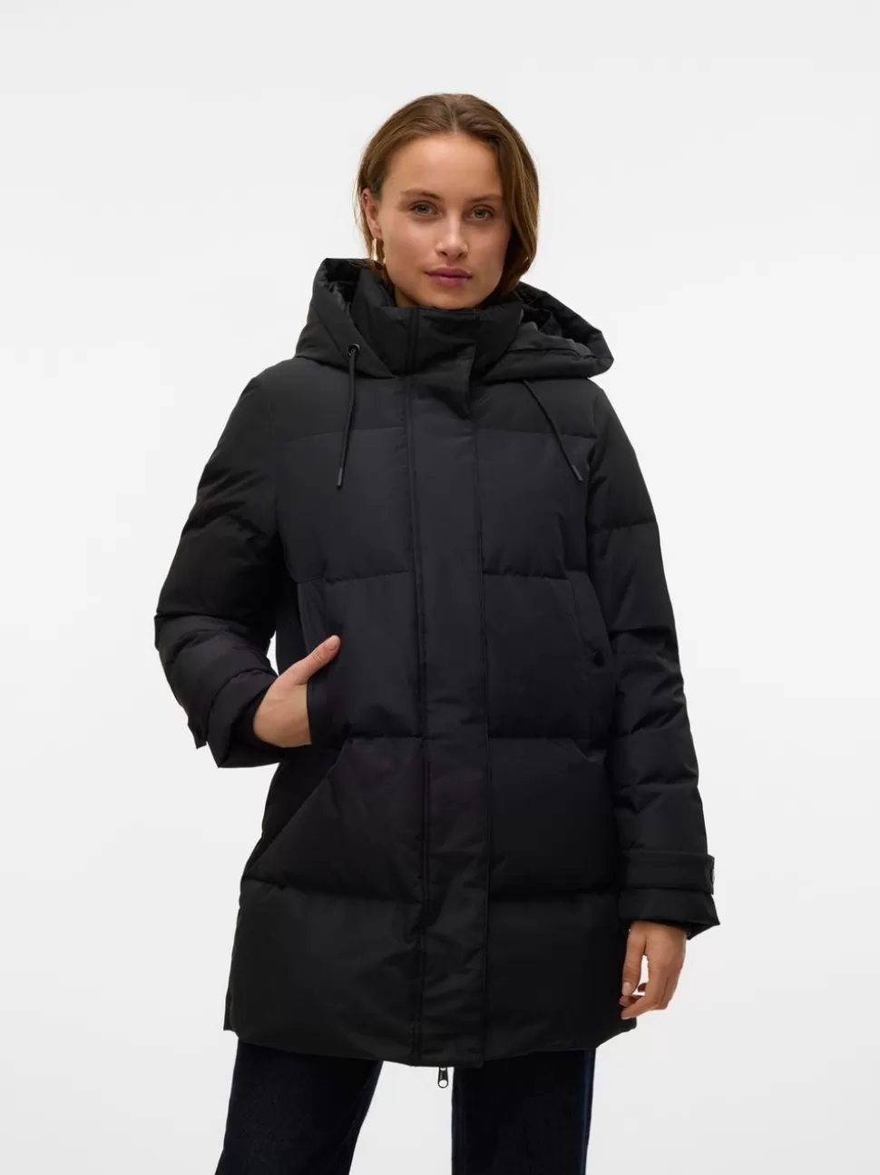 Jackor^VERO MODA VMLEONIELEA Dun Jacka Black