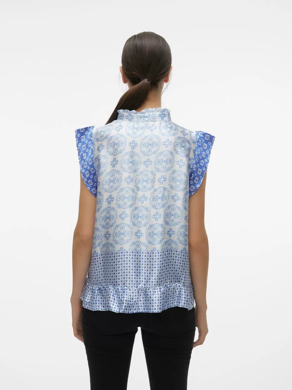 Toppar^VERO MODA VMLEVI Topp Birch
