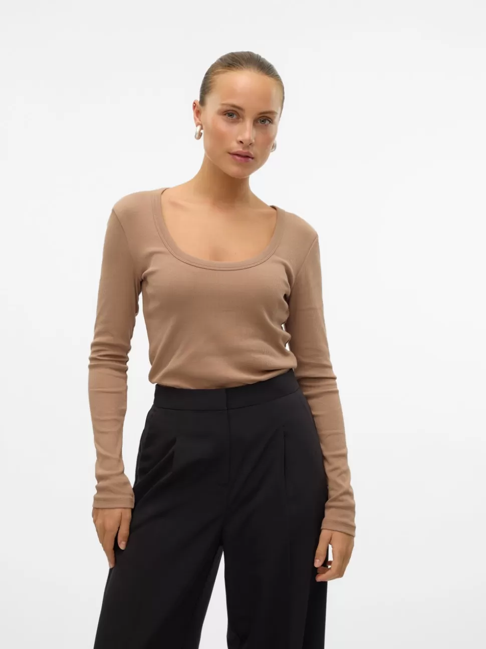 Toppar^VERO MODA VMLIA Topp Portabella