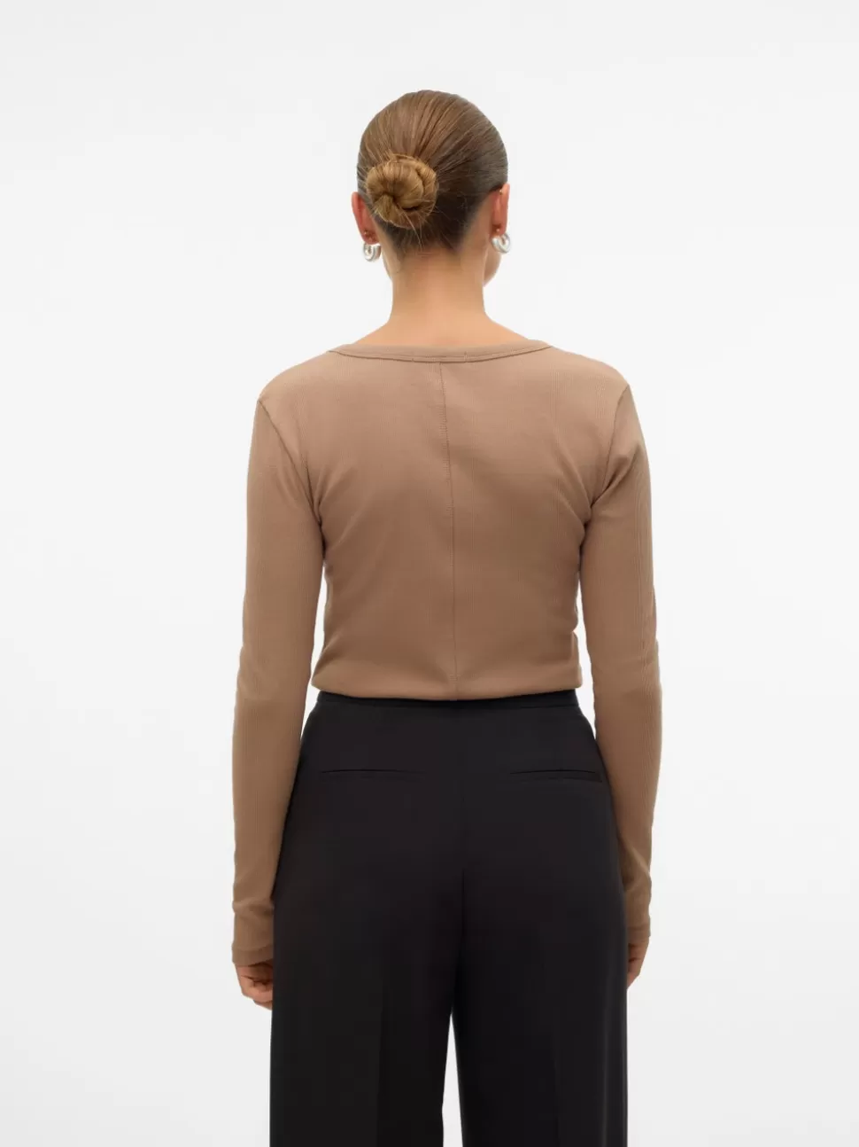 Toppar^VERO MODA VMLIA Topp Portabella