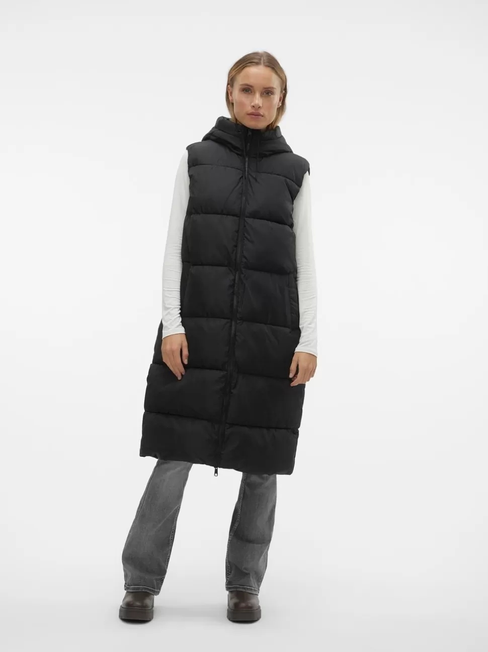 Jackor | Västar^VERO MODA VMLIGAANE Ytterväst Black