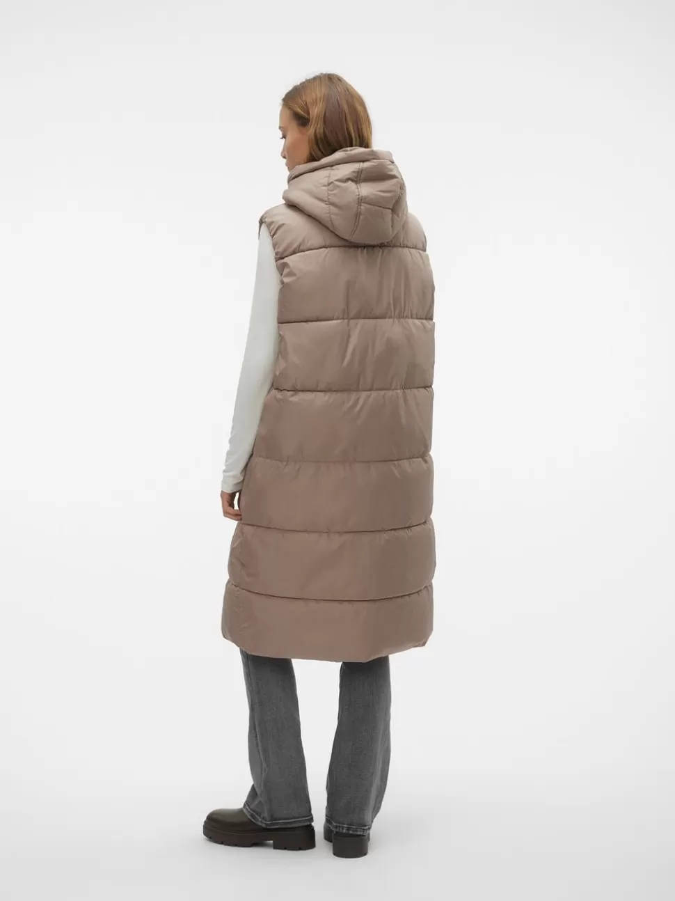Jackor | Västar^VERO MODA VMLIGAANE Ytterväst Taupe Gray