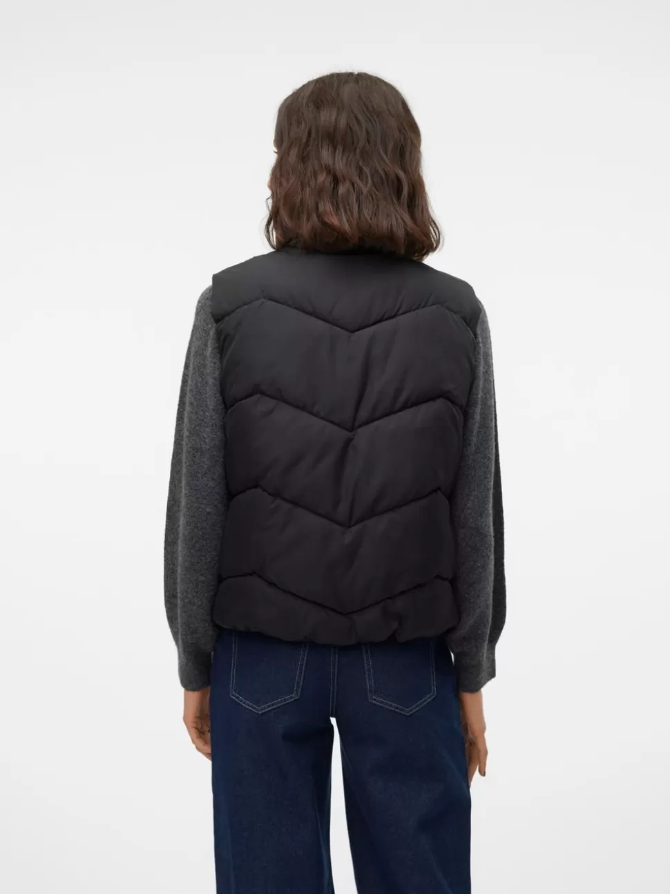 Jackor^VERO MODA VMLIGAEVA Ytterväst Black