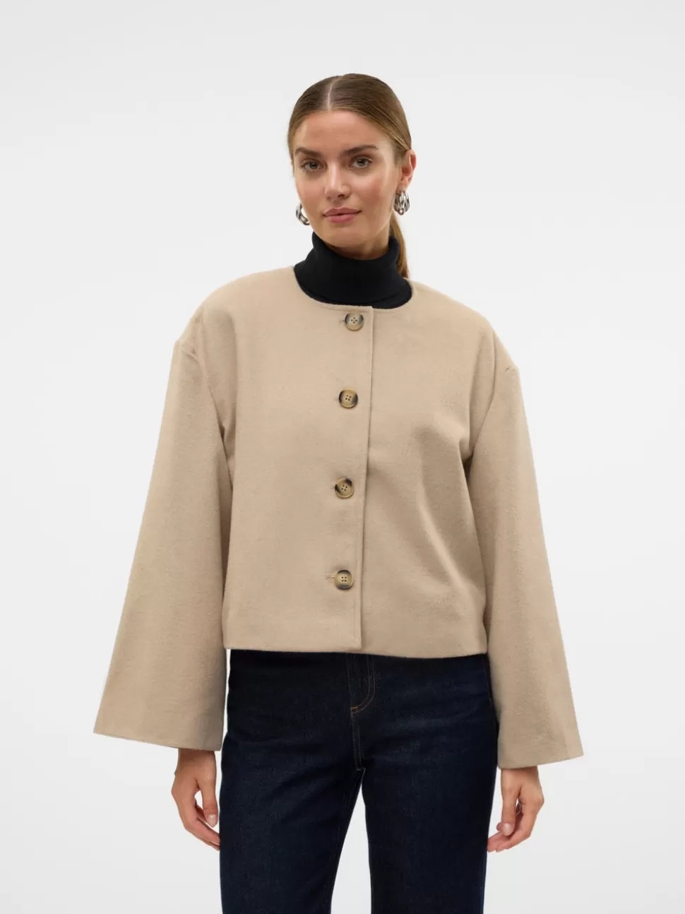 Jackor^VERO MODA VMLILI Jacka Silver Mink
