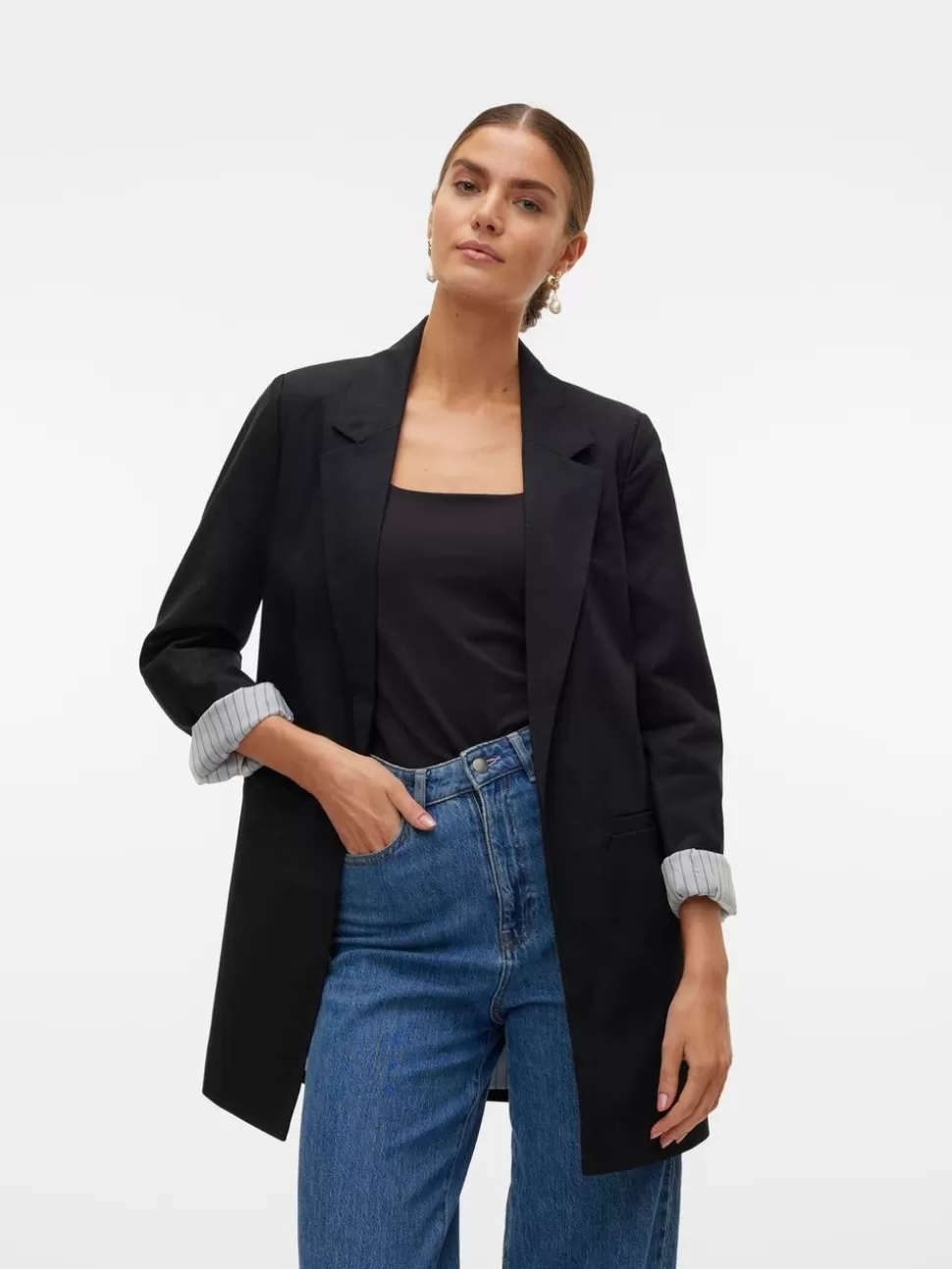Kavajer^VERO MODA VMLILJA Kavaj Black