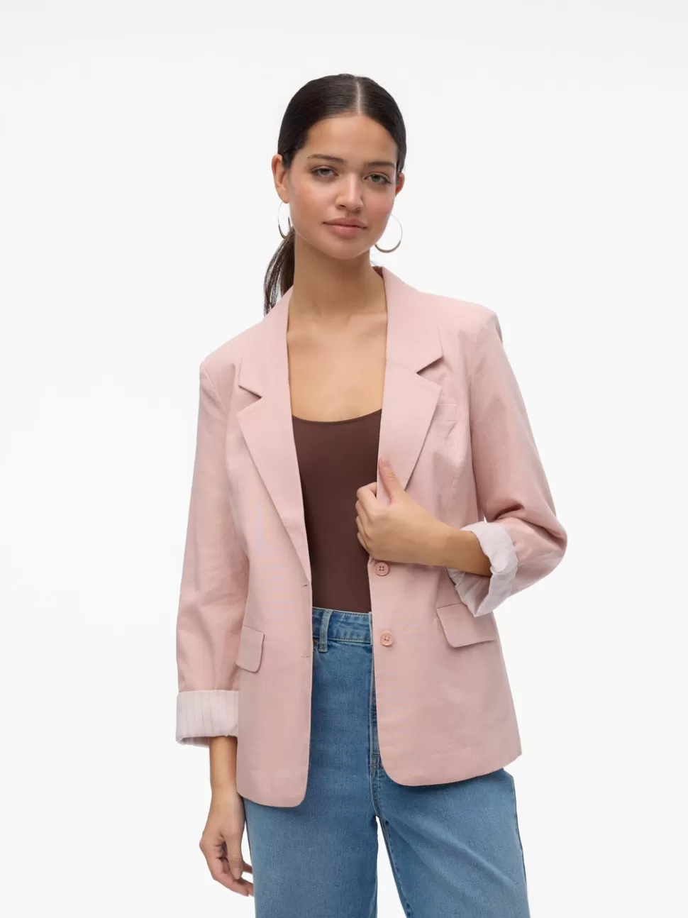 Kavajer^VERO MODA VMLILJA Kavaj Misty Rose