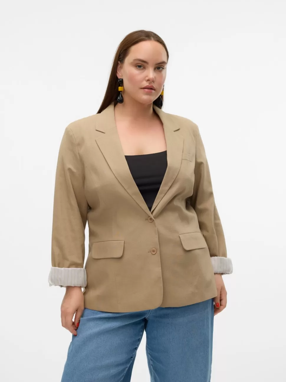 Kavajer^VERO MODA VMLILJA Kavaj Silver Mink