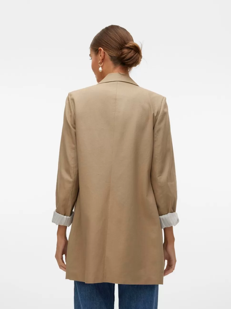 Kavajer^VERO MODA VMLILJA Kavaj Silver Mink