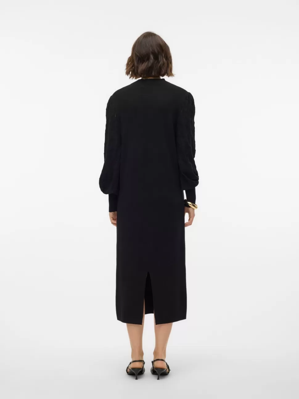 Klänningar^VERO MODA VMLIMONE Lång Klänning Black