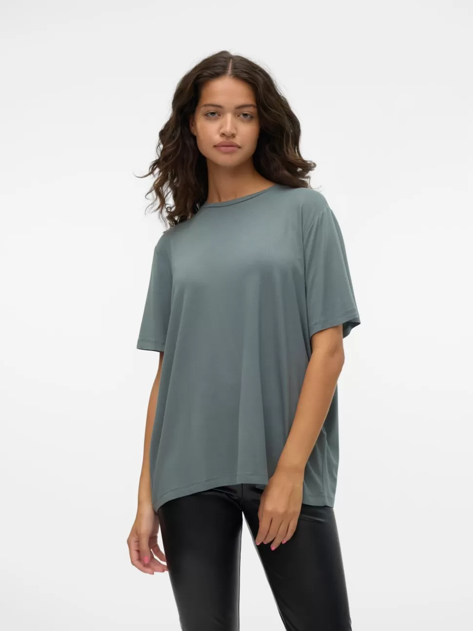 Toppar | Basics^VERO MODA VMLINE Topp Balsam Green