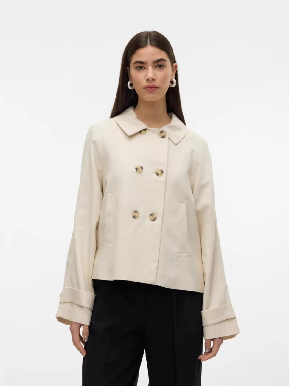 Jackor^VERO MODA VMLINEN Jacka Birch