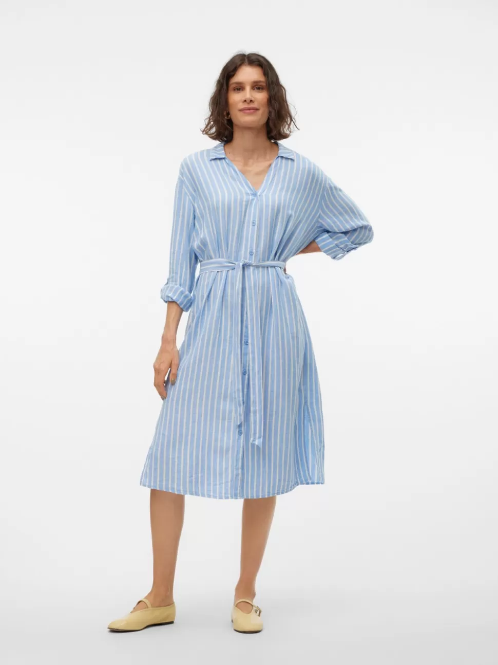 Skjortor | Toppar^VERO MODA VMLINN Skjorta Marina