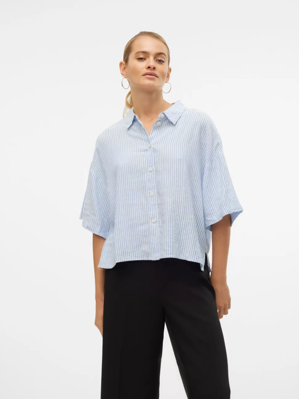 Skjortor | Toppar^VERO MODA VMLINN Skjorta Marina