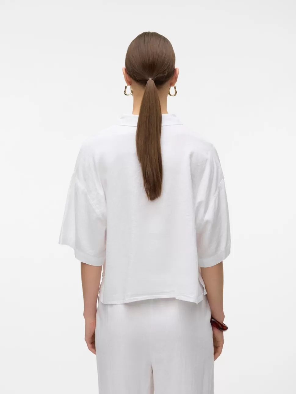 Skjortor | Basics^VERO MODA VMLINN Skjorta Snow White
