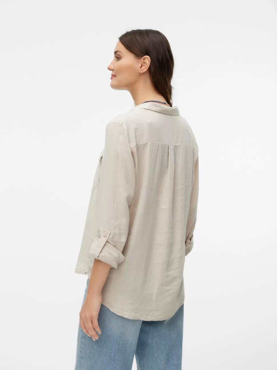Skjortor | Toppar^VERO MODA VMLINN Skjorta Moonbeam