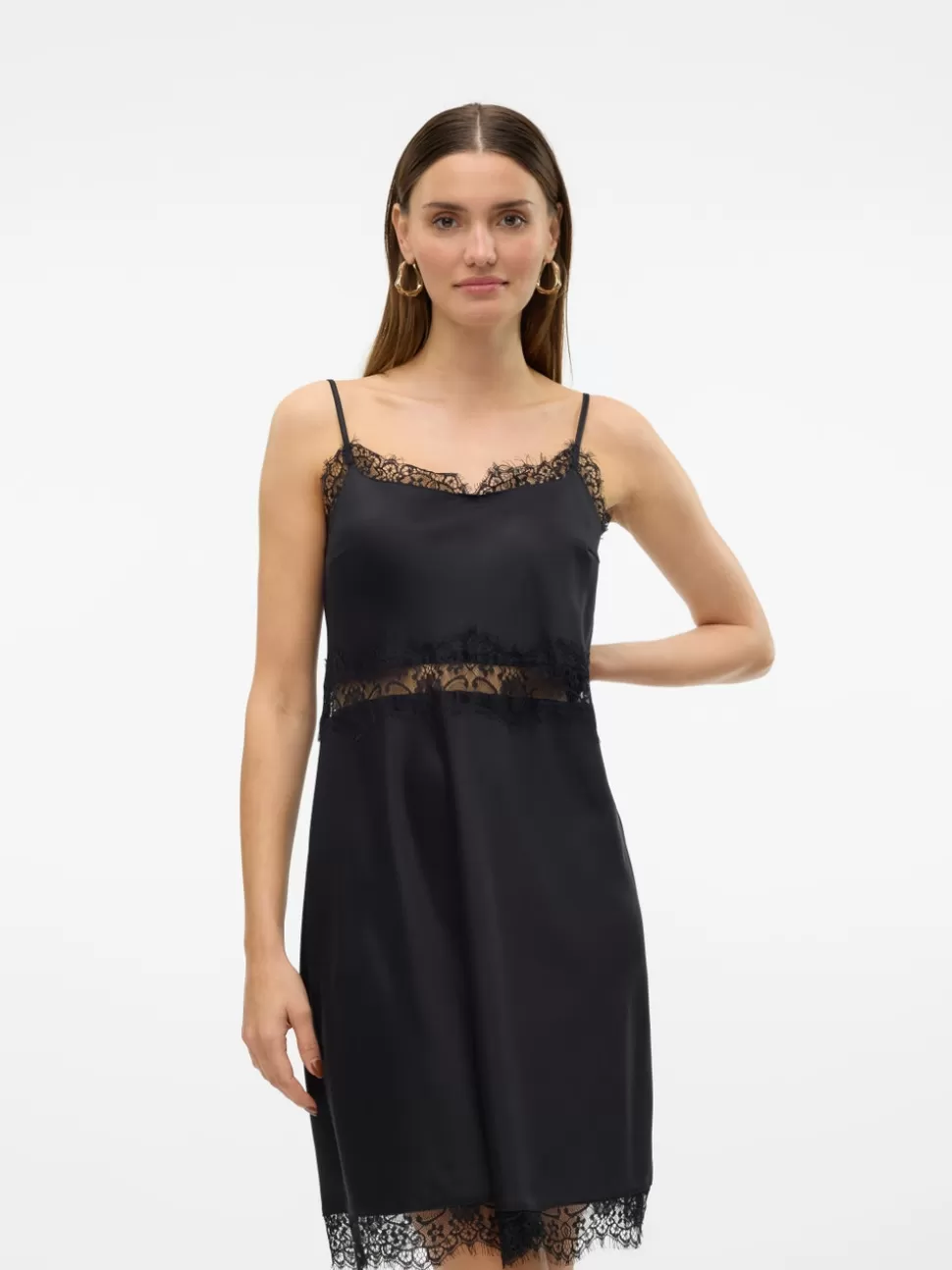 Klänningar^VERO MODA VMLIS Kort Klänning Black