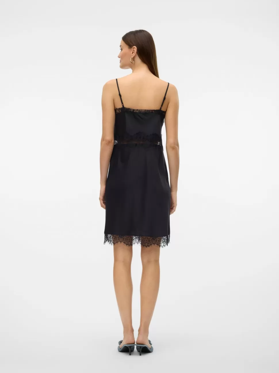 Klänningar^VERO MODA VMLIS Kort Klänning Black