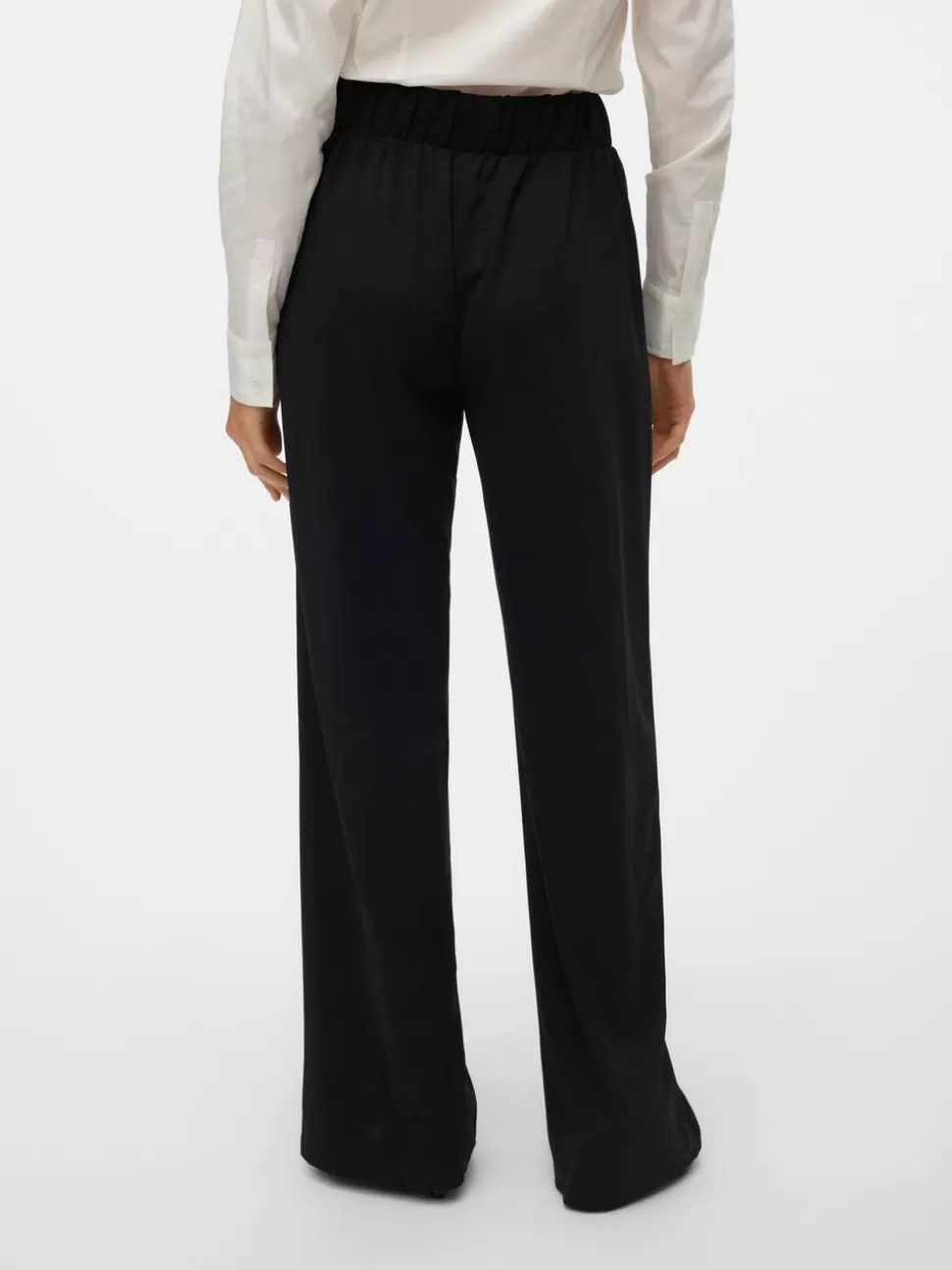 Byxor | Basics^VERO MODA VMLIVA Hög Midja Byxor Black