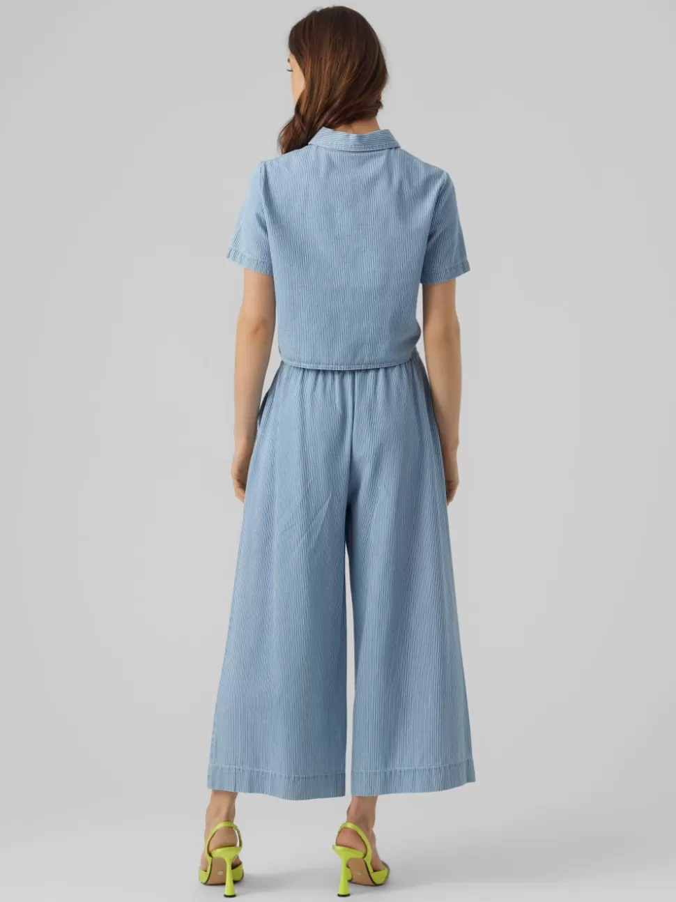 Skjortor | Toppar^VERO MODA VMLIVA Skjorta Light Blue Denim