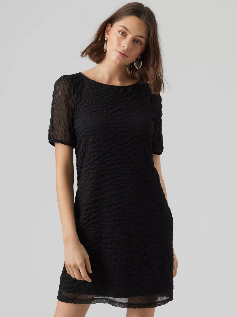 Klänningar^VERO MODA VMLOLA Kort Klänning Black