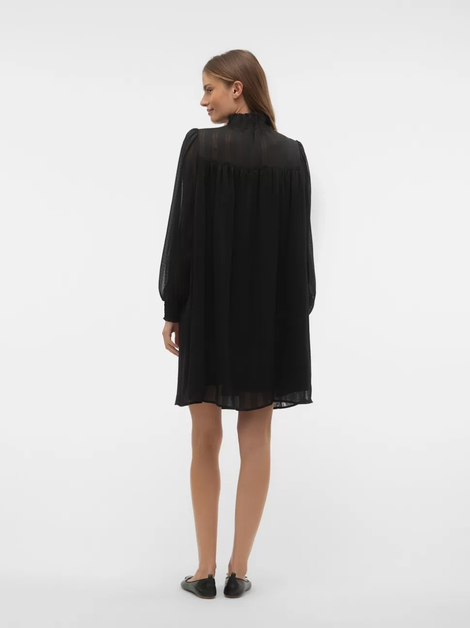 Klänningar^VERO MODA VMLOUIE Kort Klänning Black