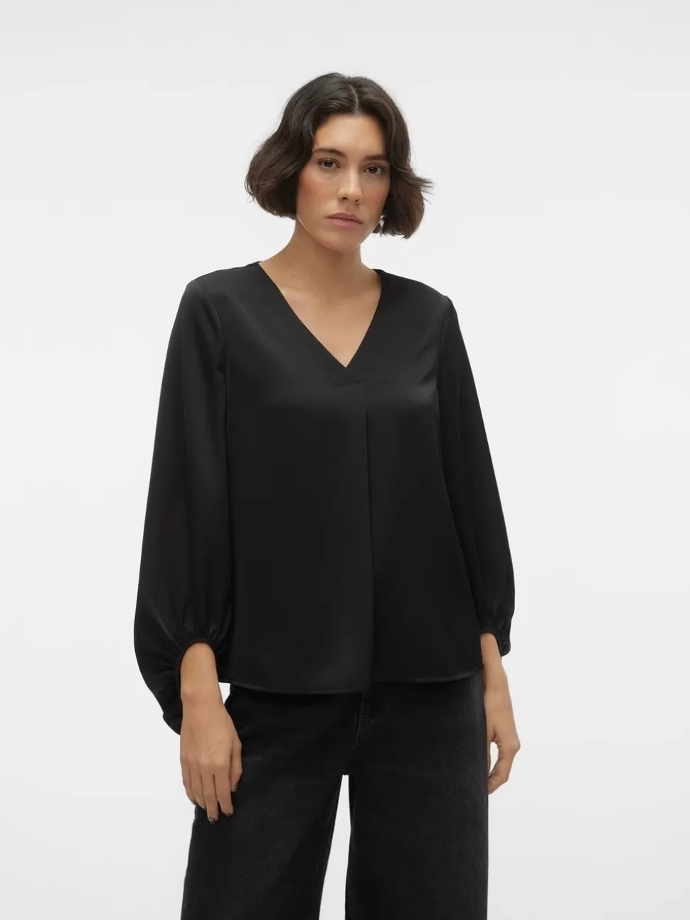 Toppar^VERO MODA VMLOVIE Topp Black